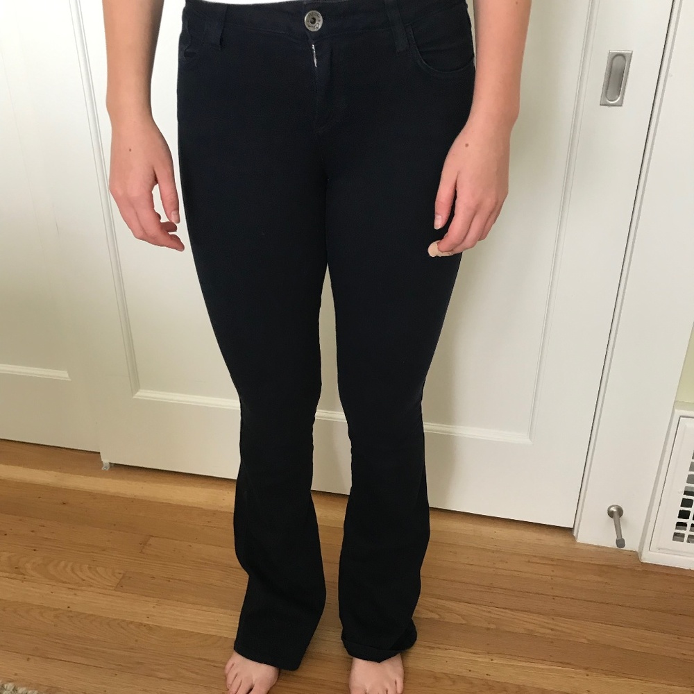 Bell Bottom Navy Jeans